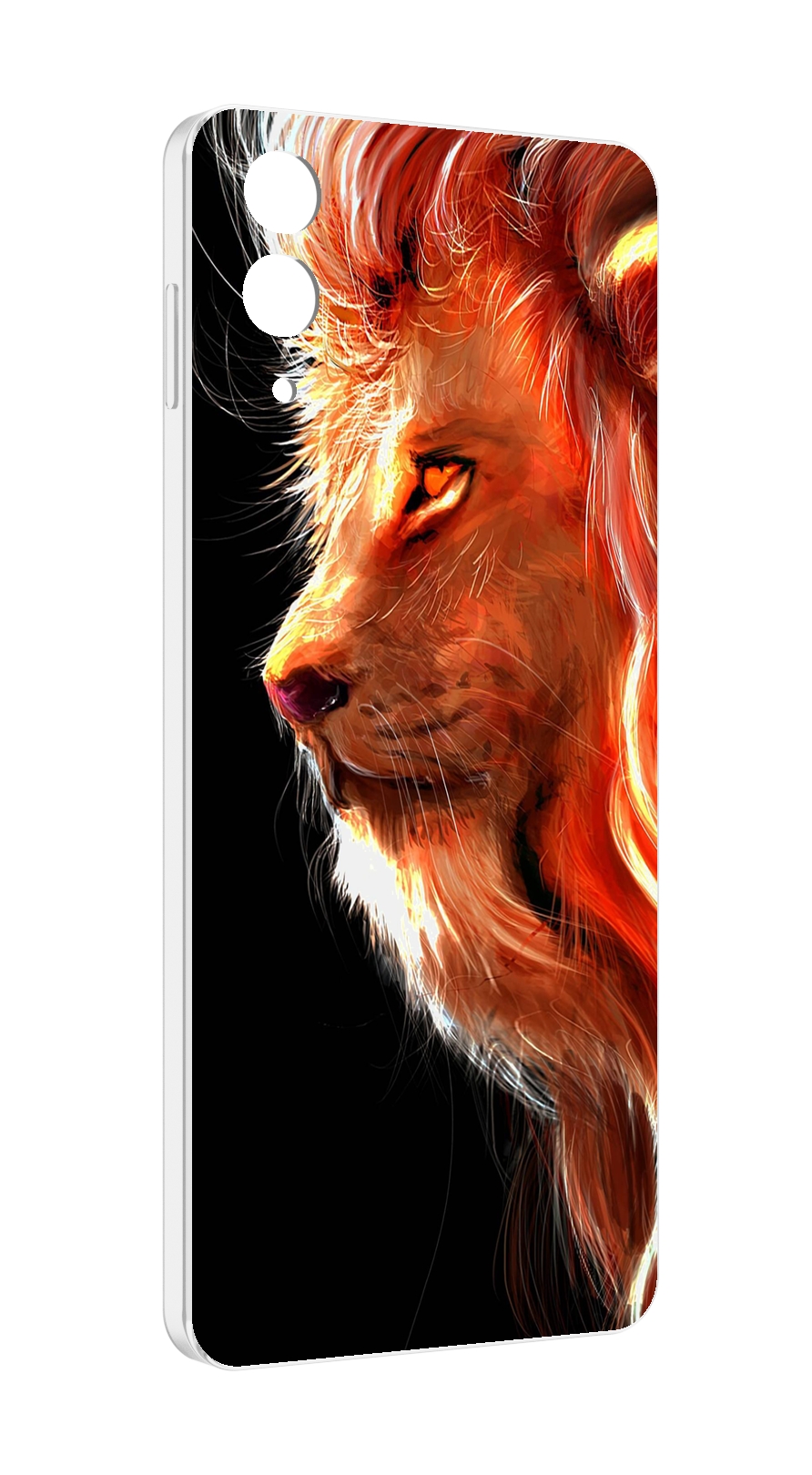 

Чехол MyPads Арт-рисунок-льва мужской для Samsung Galaxy Z Flip 4 (SM-F721), Прозрачный, Tocco