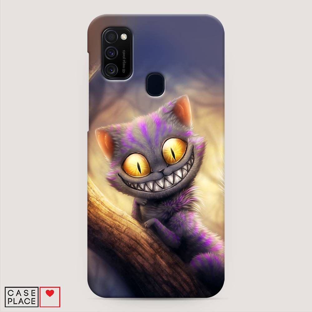 фото Пластиковый чехол "cheshire cat" на samsung galaxy m30s awog