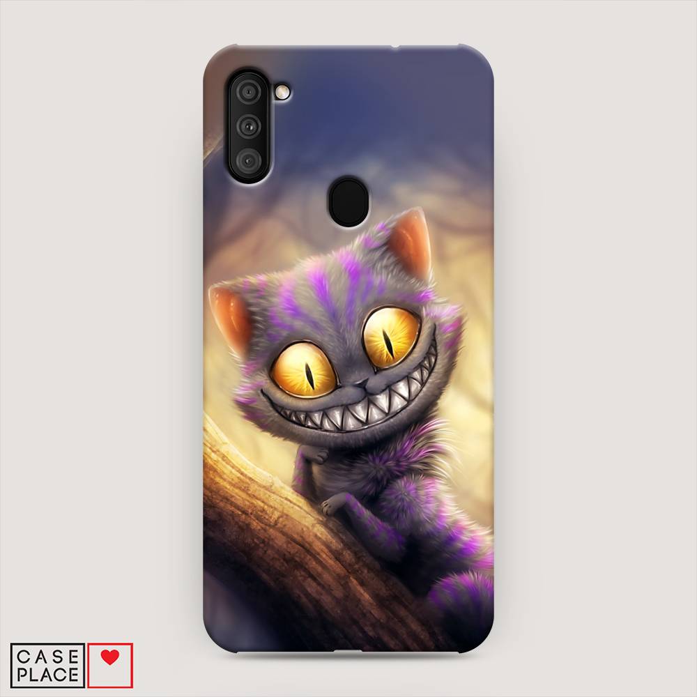 фото Пластиковый чехол "cheshire cat" на samsung galaxy m11 awog