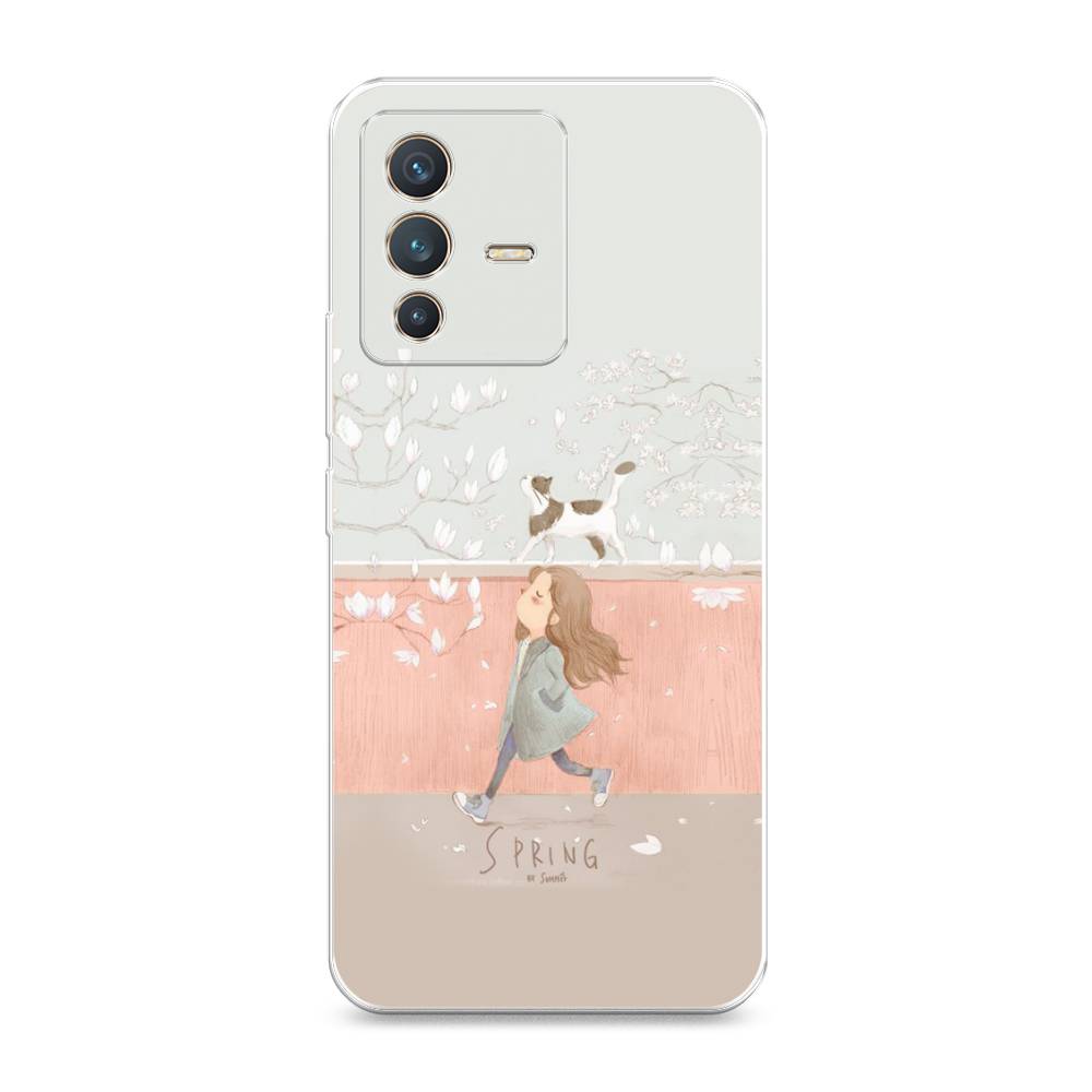 

Чехол Awog на Vivo V23 "Девочка-весна", Разноцветный, 266050-7