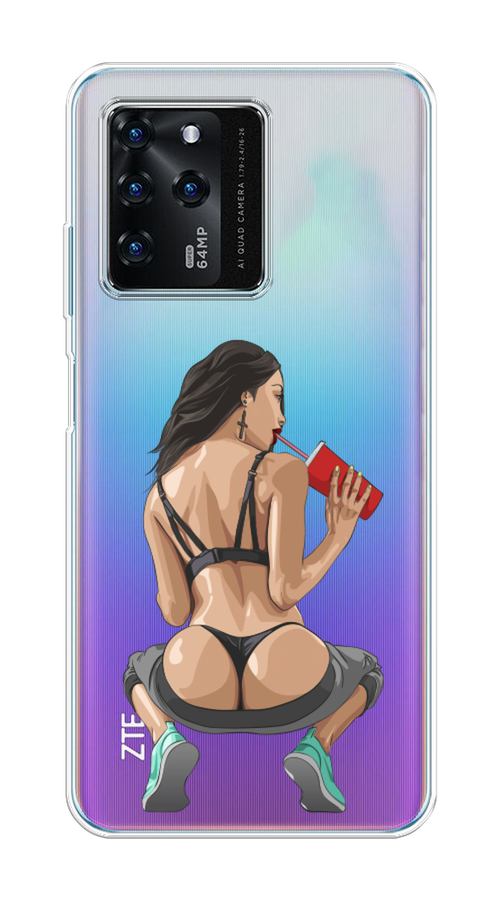 

Чехол на ZTE Blade V30 "Сочные булочки", Бежевый;красный;черный, 135350-6