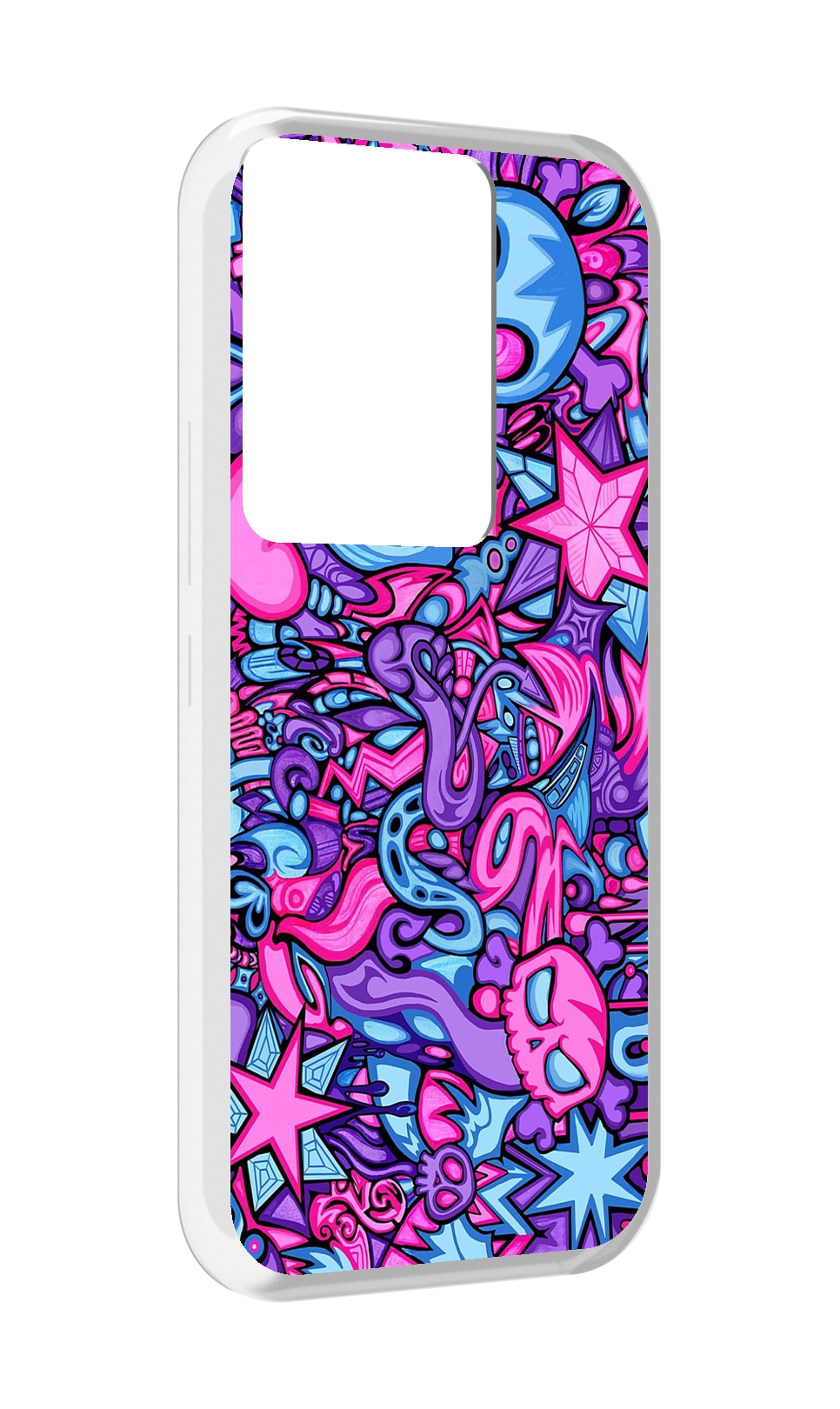 

Чехол MyPads крутой-паттерн для Itel Vision 3 Plus / Itel P38 Pro, Прозрачный, Tocco