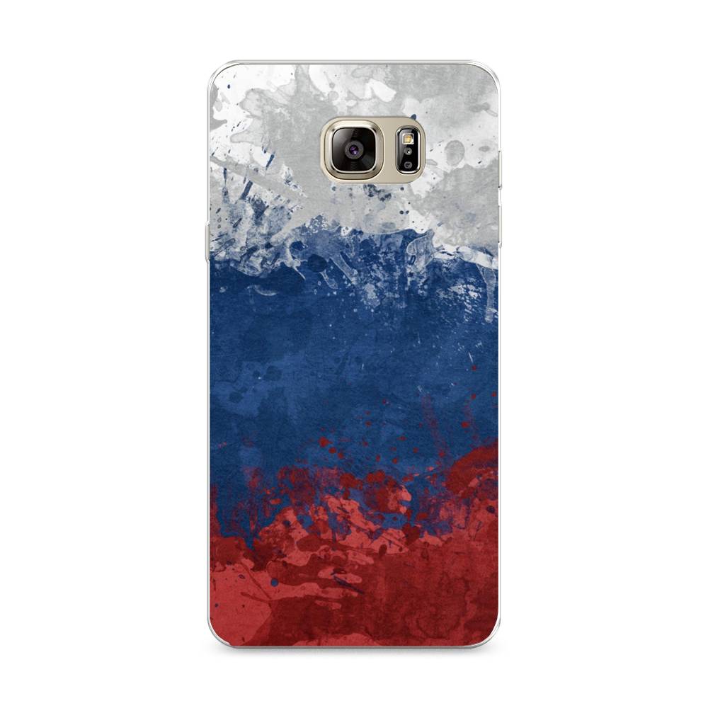 

Чехол Awog на Samsung Galaxy Note 5 / Самсунг Note 5 "Флаг России неровный", Белый;синий;красный, 23550-5