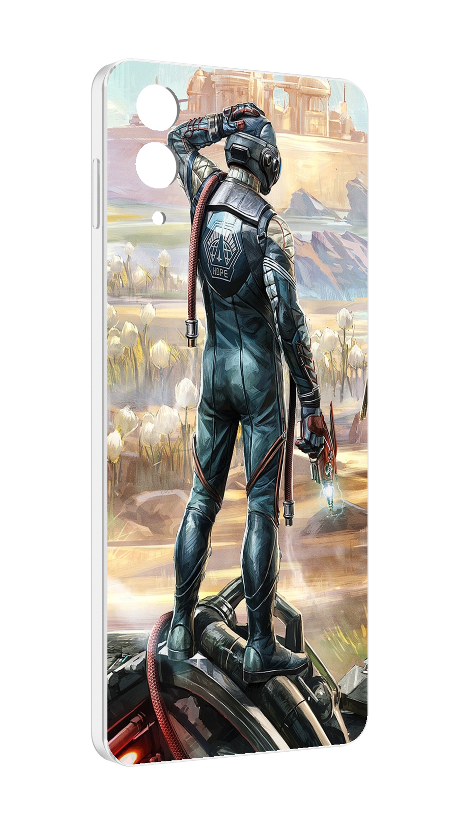 

Чехол MyPads the-outer-worlds для Samsung Galaxy Z Flip 4 (SM-F721), Прозрачный, Tocco