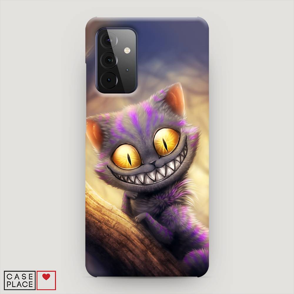 фото Пластиковый чехол "cheshire cat" на samsung galaxy a72 awog