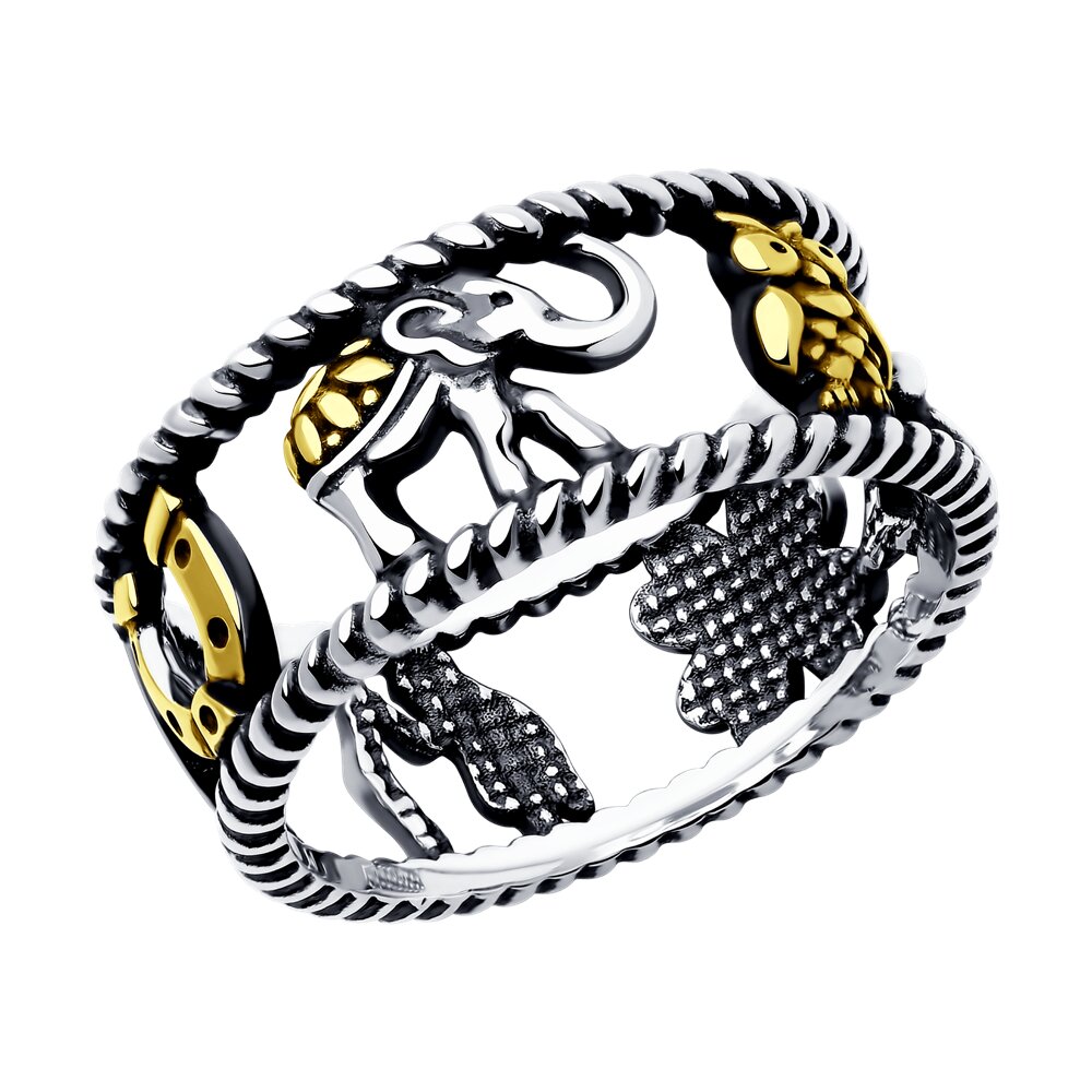 

Кольцо из серебра р. 18 Diamant 95-110-01844-1, 95-110-01844-1