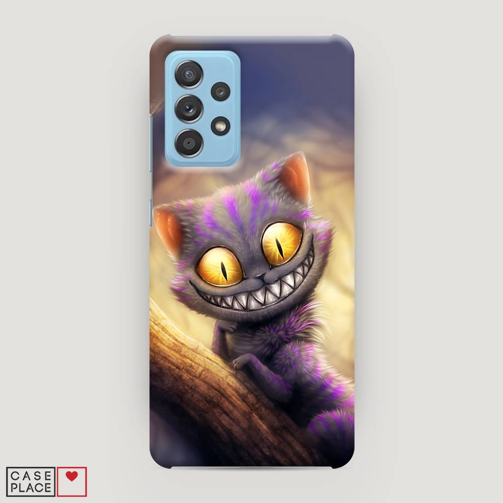 фото Пластиковый чехол "cheshire cat" на samsung galaxy a52 awog