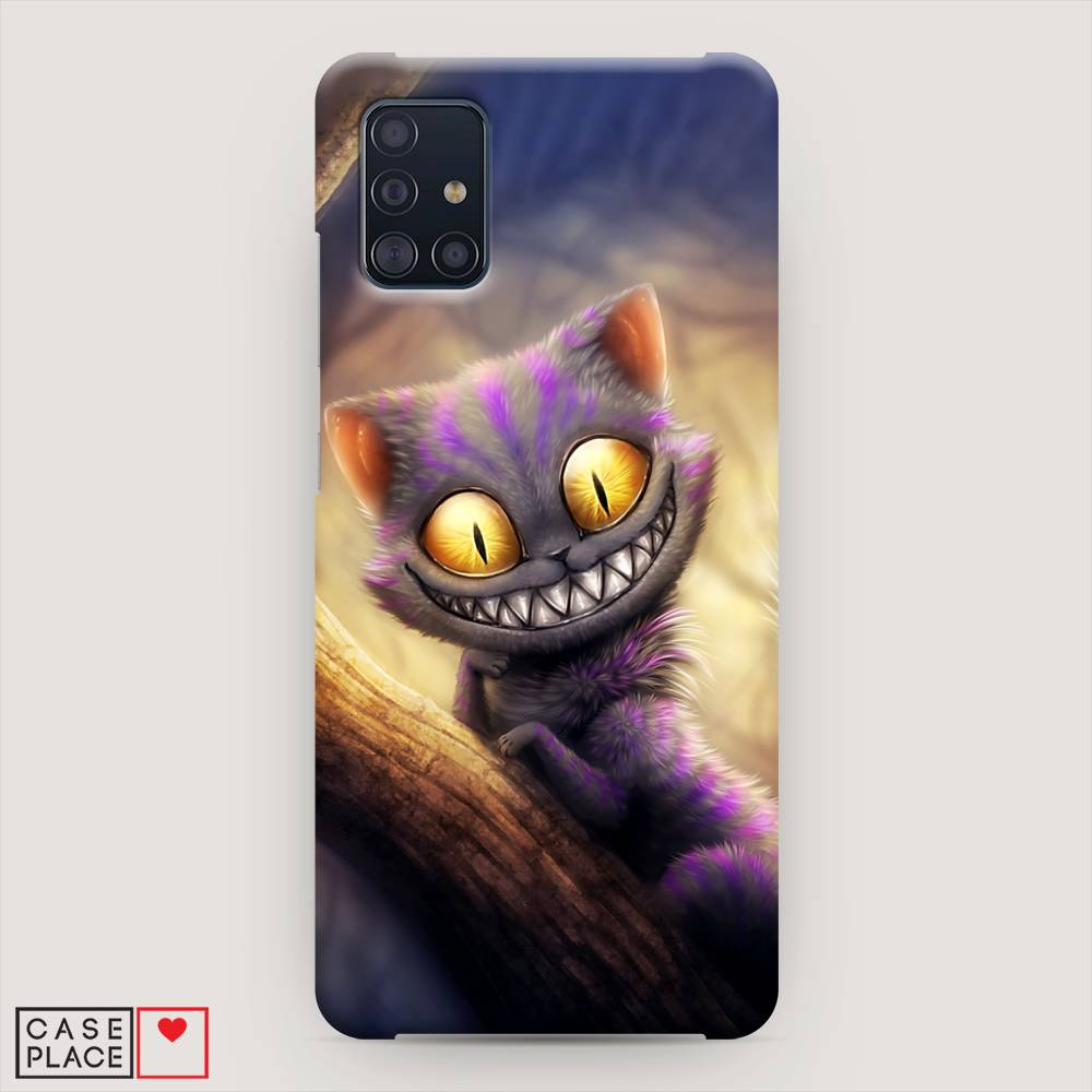 фото Пластиковый чехол "cheshire cat" на samsung galaxy a51 awog