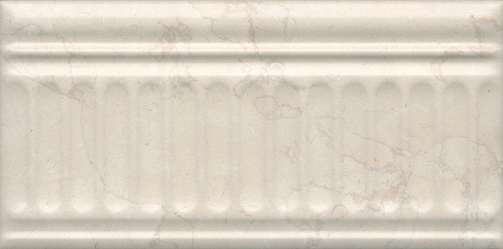 Резиденция Бордюр беж структурированный 19027\3F    9,9х20 упак. бордюр ascot ceramiche glamourwall gmcm10 calacatta matita 2x25 см