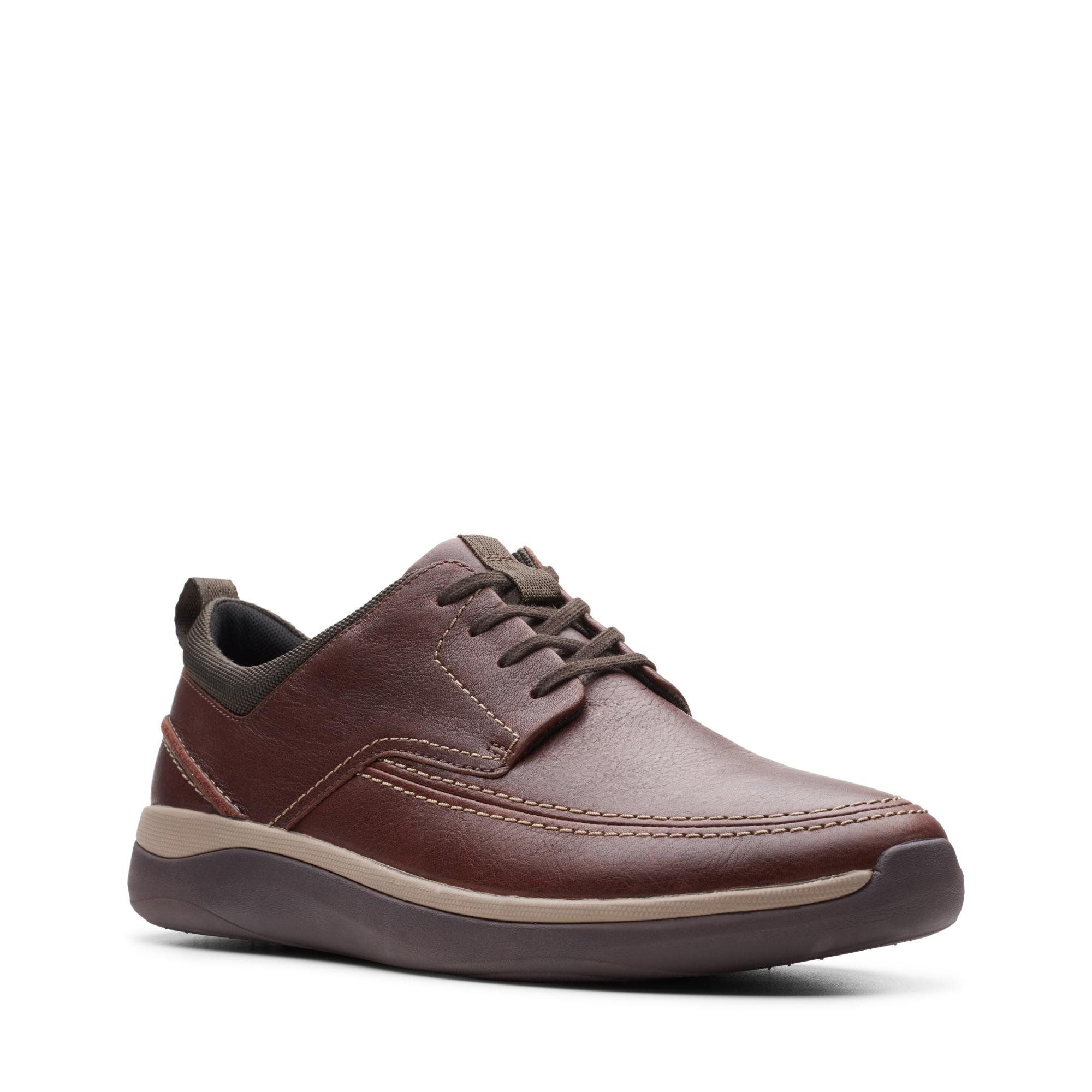 

Полуботинки мужские Clarks Garratt Street 26148762 коричневые 44.5 EU, Garratt Street 26148762