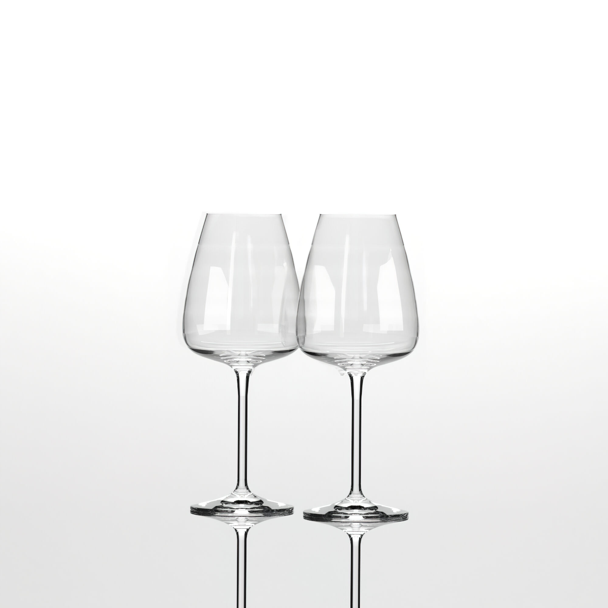 фото Хрустальные бокалы strotskis dionys 0302/2 для белого вина 2 шт. прозрачные 370 мл