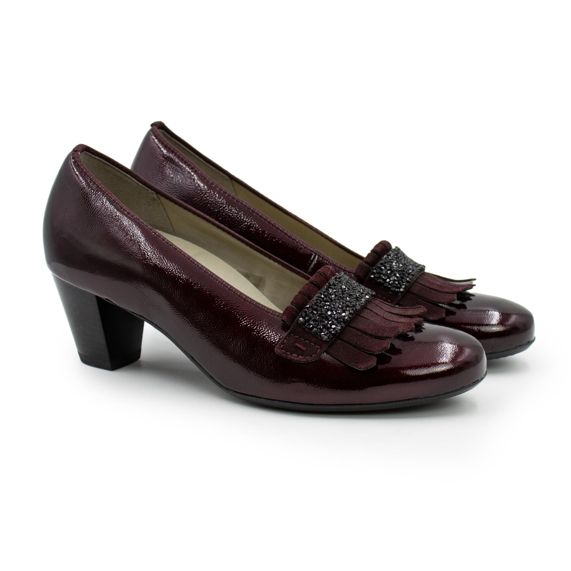 

Туфли женские ARA Turin 12-42045-05 бордовые 38.5 EU, Turin 12-42045-05