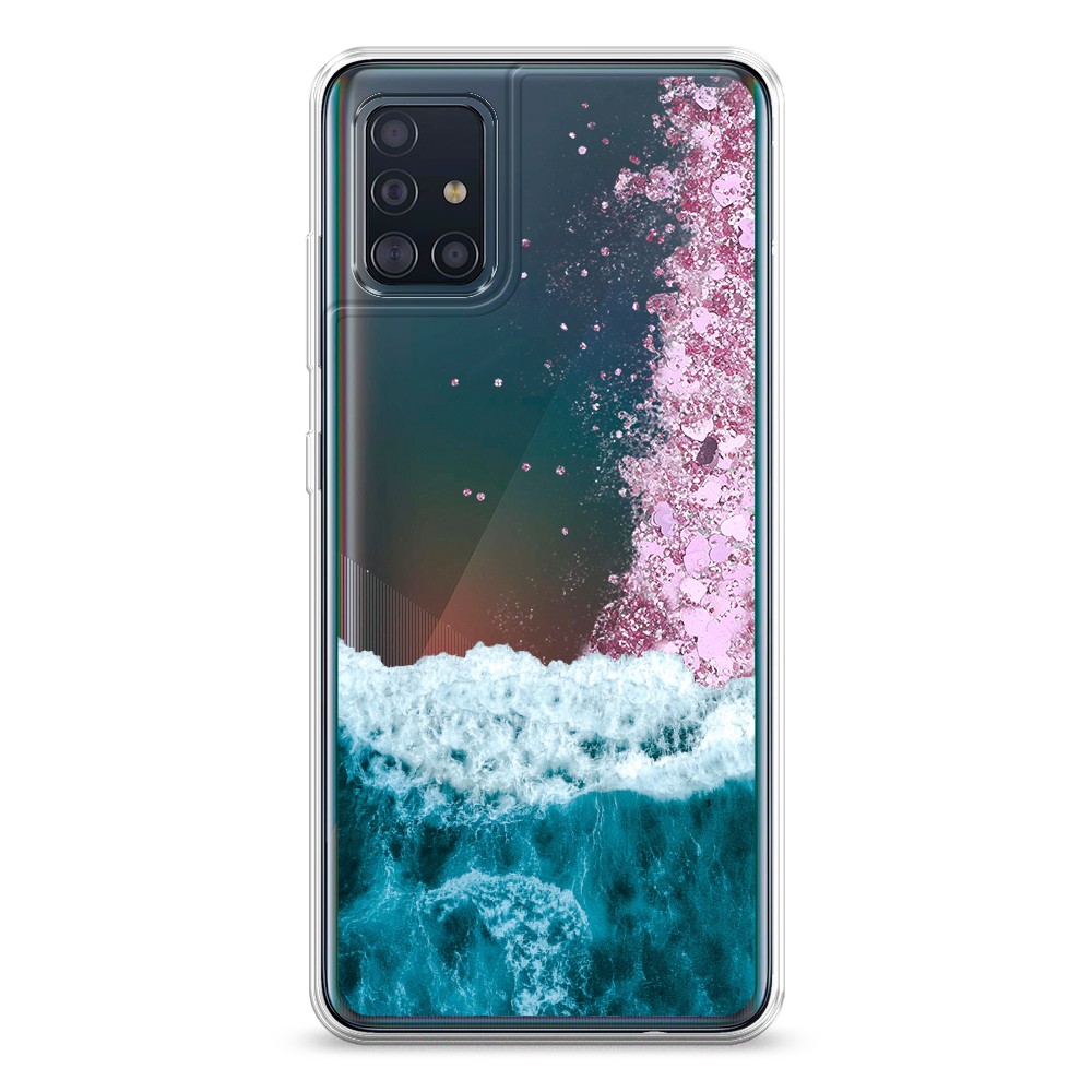 

Жидкий чехол с блестками "Морская пучина" на Samsung Galaxy A51, 28994-1