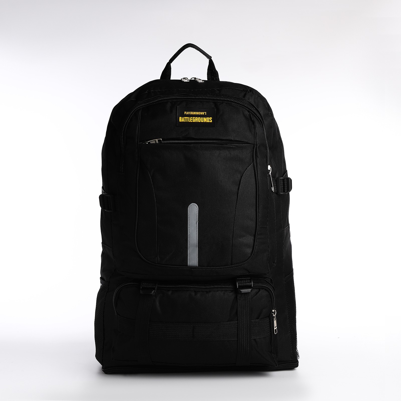 

Рюкзак мужской NoBrand 9873357 черный, 54х37х17 см, 9873357