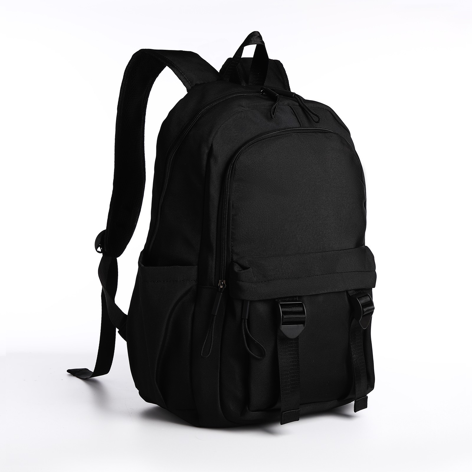 Рюкзак мужской NoBrand 9870181 черный, 46x30x14 см