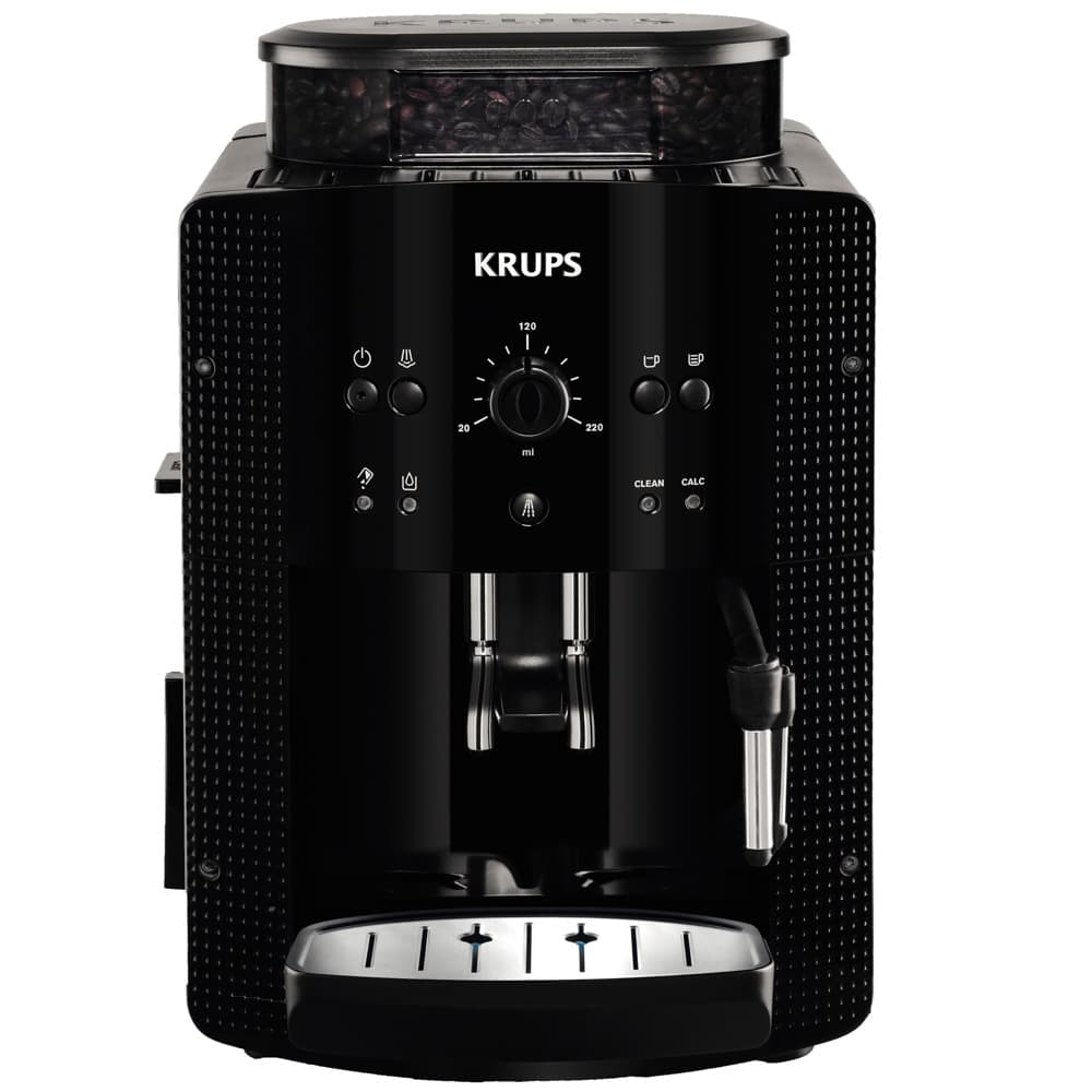 

Кофемашина автоматическая KRUPS EA8108 черный, EA8108