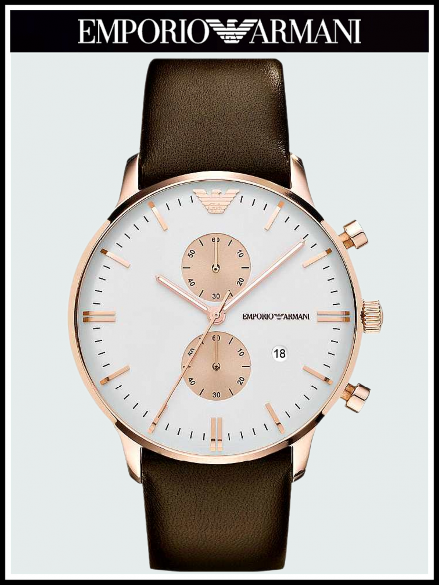 

Наручные часы мужские Emporio Armani A0398R, A0398R