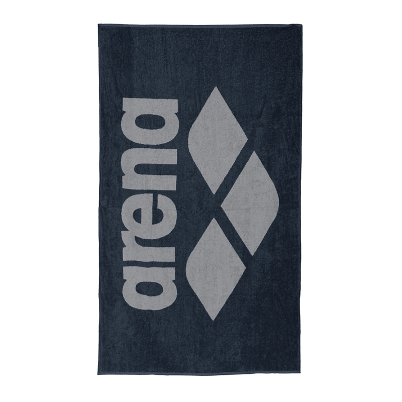 Полотенце ARENA Pool Soft Towel 90x150, Navy/Gray