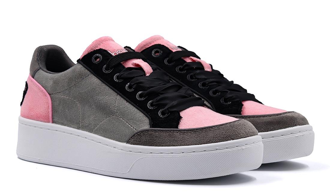 

Кеды женские United Colors of Benetton Cupsole BTW124227 серые 38 EU, Cupsole BTW124227