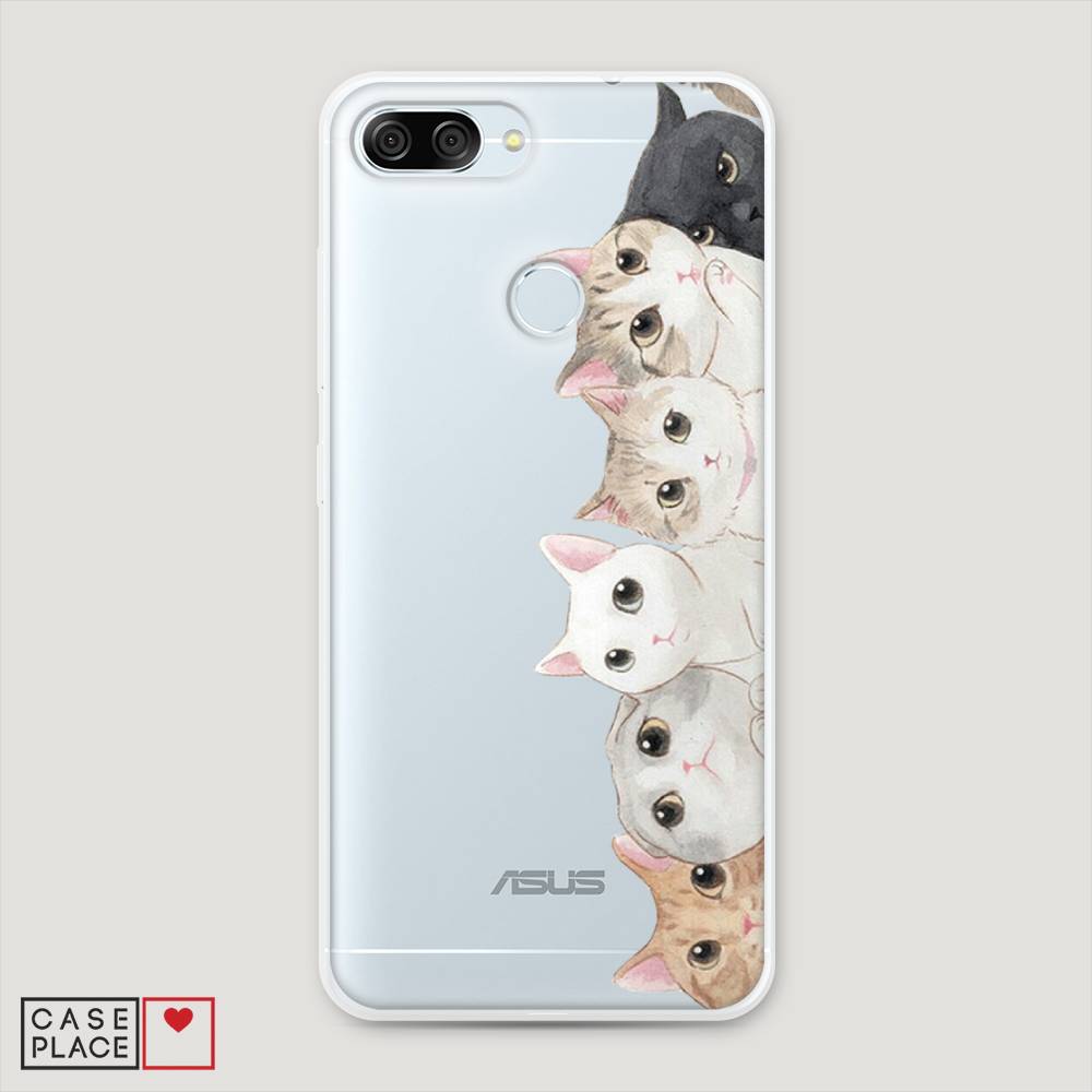 

Чехол Awog "Котики" для ASUS ZenFone Max Plus M1 ZB570TL