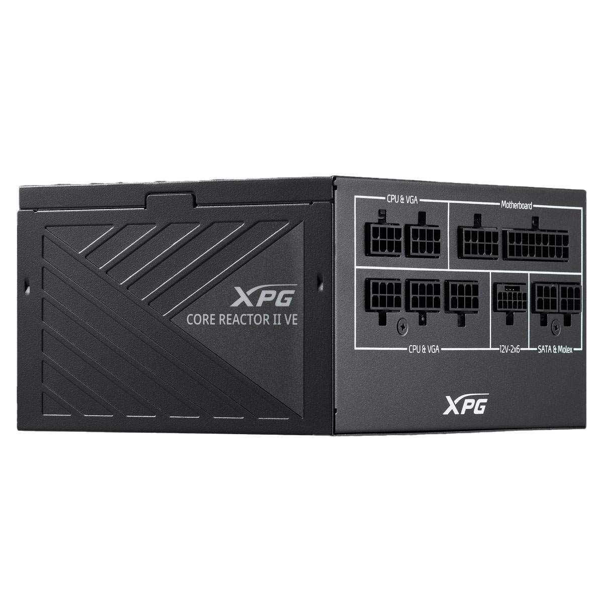 

Блок питания XPG COREREACTORIIVE850G-BKCEU 850W (COREREACTORIIVE850G-BKCEU), Черный, CORE REACTOR II VE850G