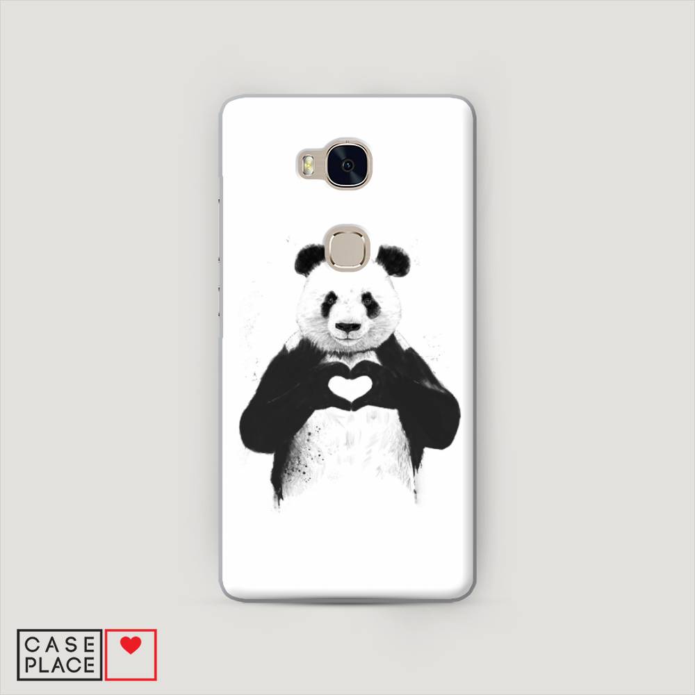

Чехол Awog "Панда love" для Honor 5X, 60540-7