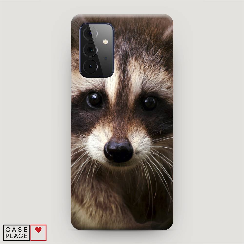 

Пластиковый чехол "Енот" на Samsung Galaxy A72, 2101920-1