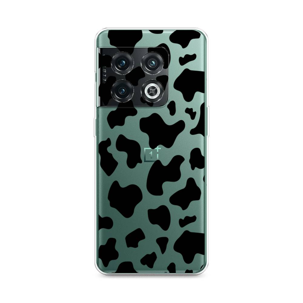 

Чехол Awog на OnePlus 10 Pro / ВанПлас 10 Pro "Пятна коровы черные", Черный, 152150-2
