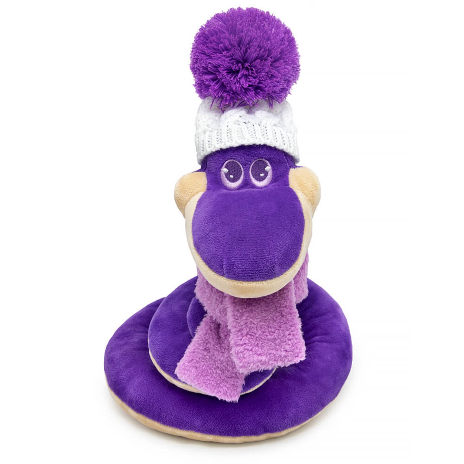 

Мягкая игрушка Budi Basa collection Змей Ами 26 см, Фиолетовый