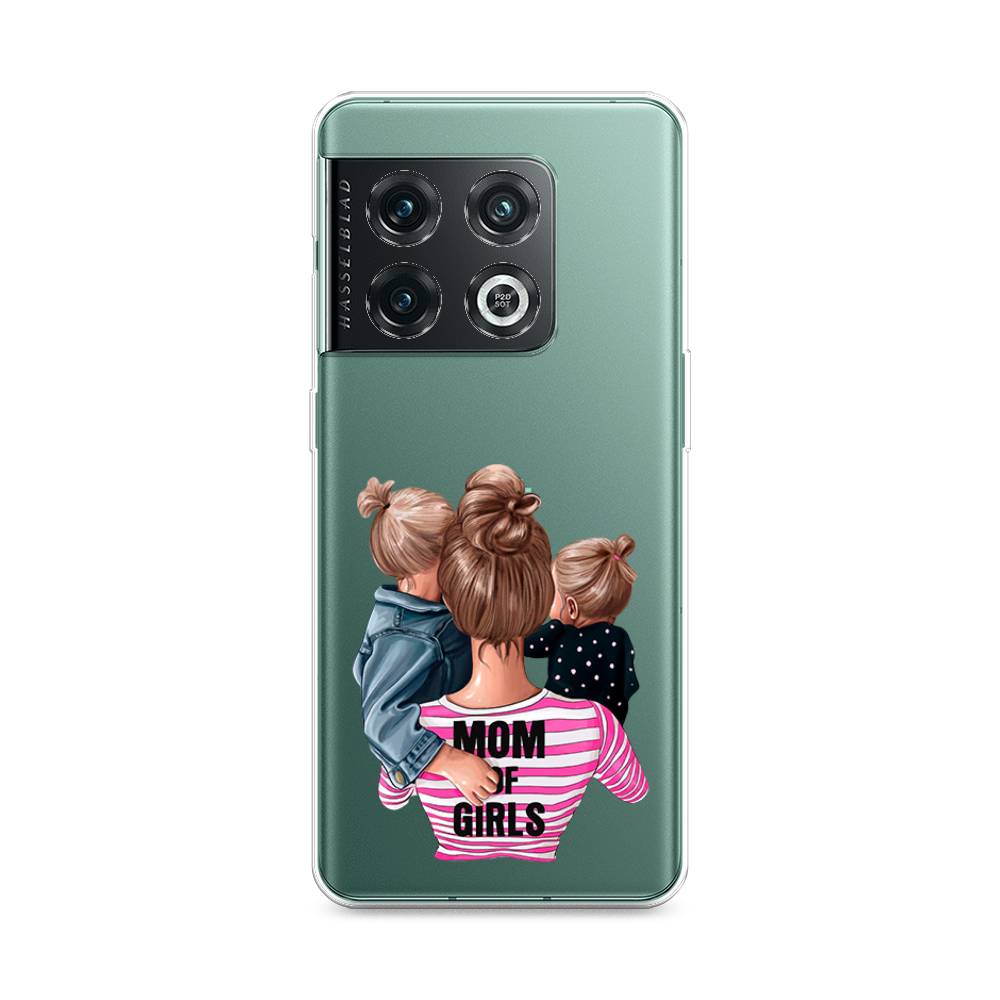 

Чехол Awog на OnePlus 10 Pro / ВанПлас 10 Pro "Mom of Girls", Синий;розовый;черный, 152150-6