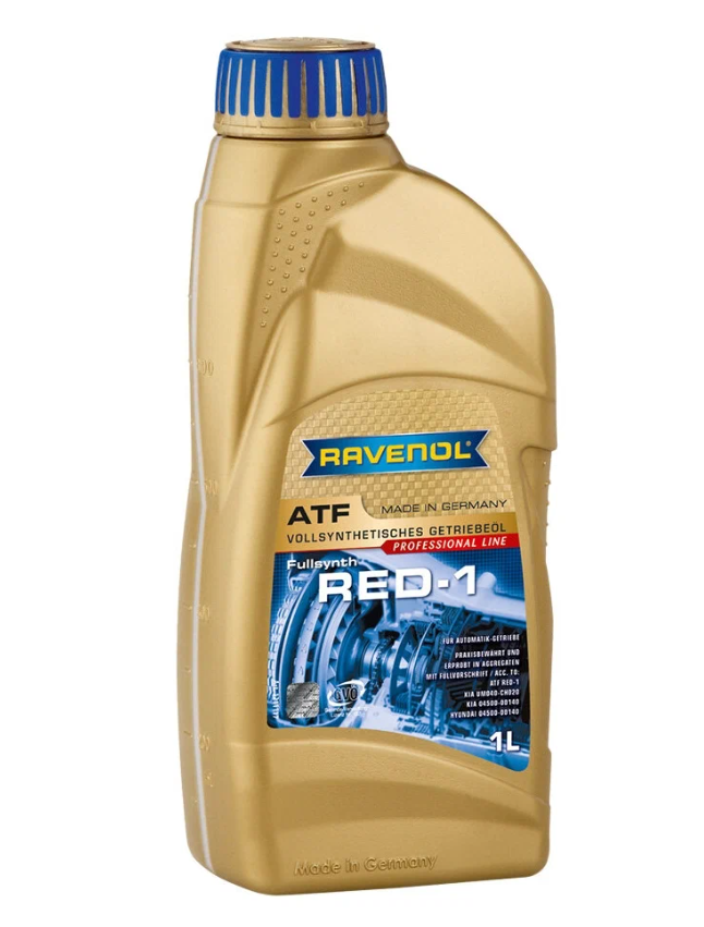 Масло трансмиссионное Ravenol синтетическое  Atf Red-1 1л