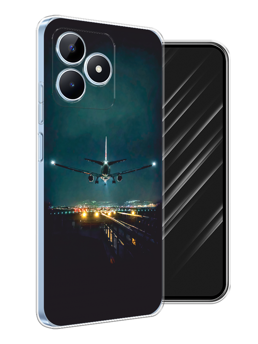 

Чехол Awog на Realme C60 "Ночной рейс", Черный, 2516550-1