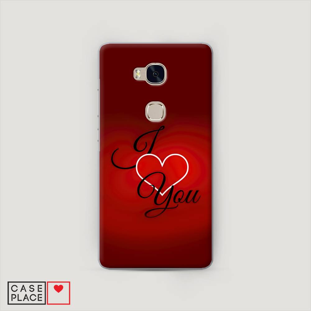 

Чехол Awog "I love you 3" для Honor 5X, 60540-5