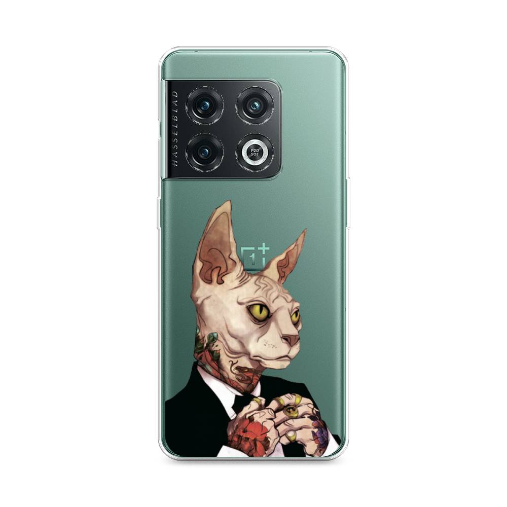 

Чехол Awog на OnePlus 10 Pro / ВанПлас 10 Pro "Татуированный сфинкс", Бежевый;черный;красный, 152150-7