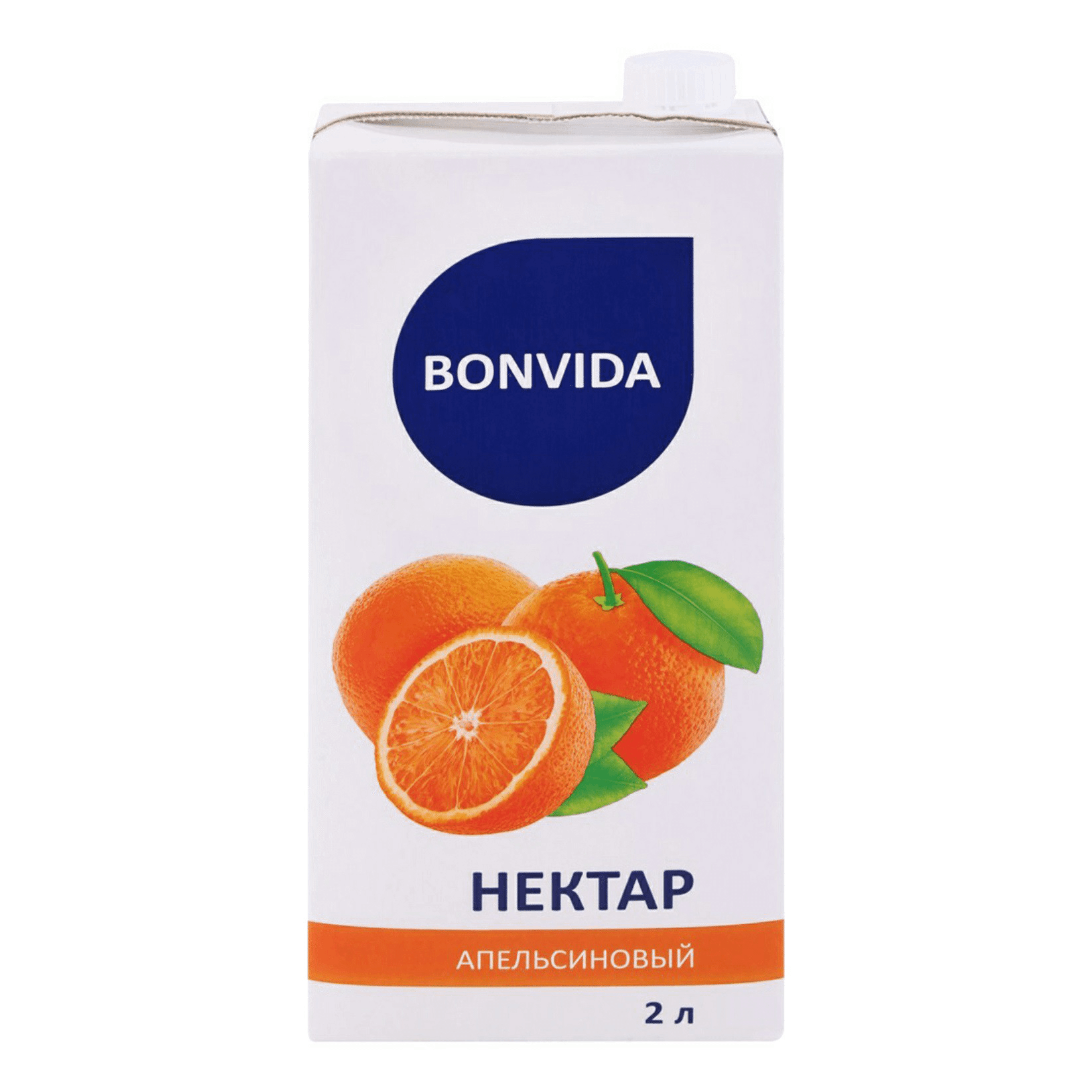 Нектар Bonvida апельсиновый 2 л 182₽