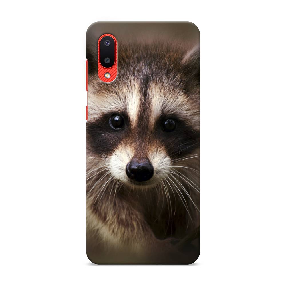 

Пластиковый чехол "Енот" на Samsung Galaxy A02, 2102520-1