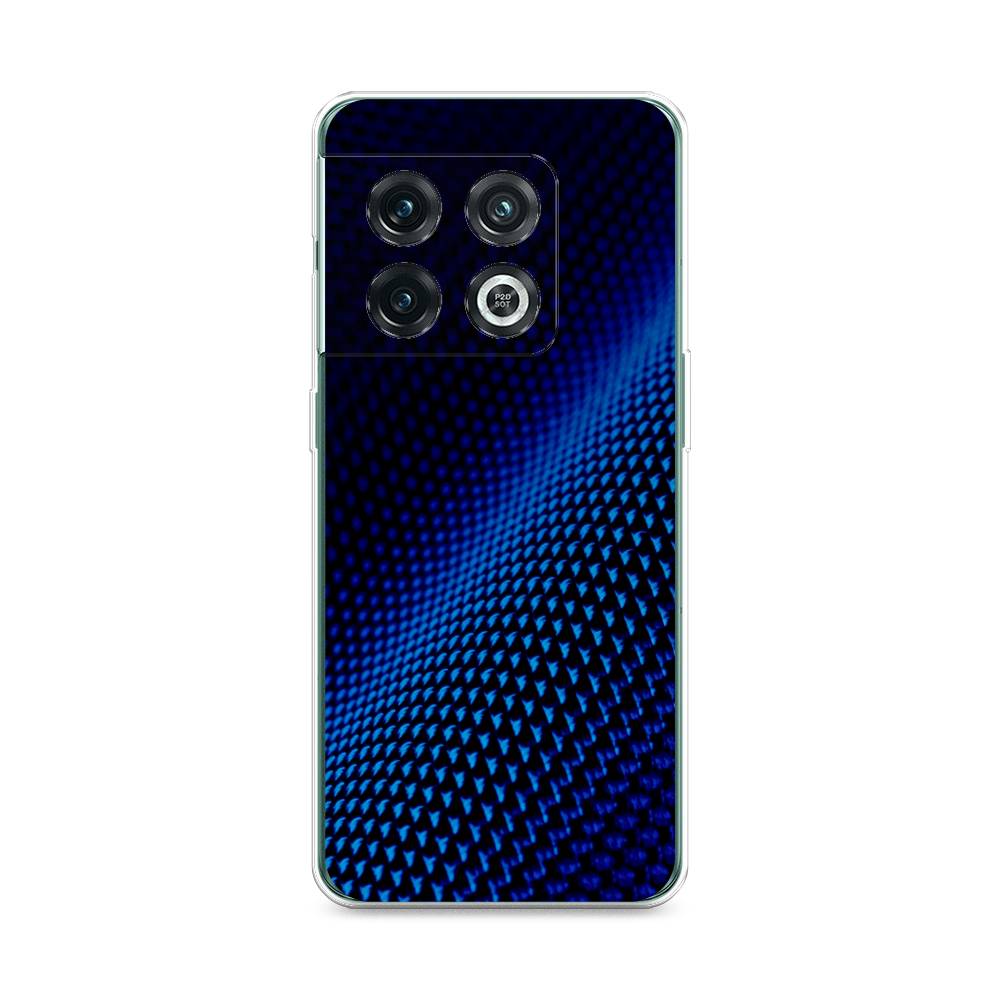 

Чехол Awog на OnePlus 10 Pro / ВанПлас 10 Pro "Синий карбон", Черный;синий, 152150-3