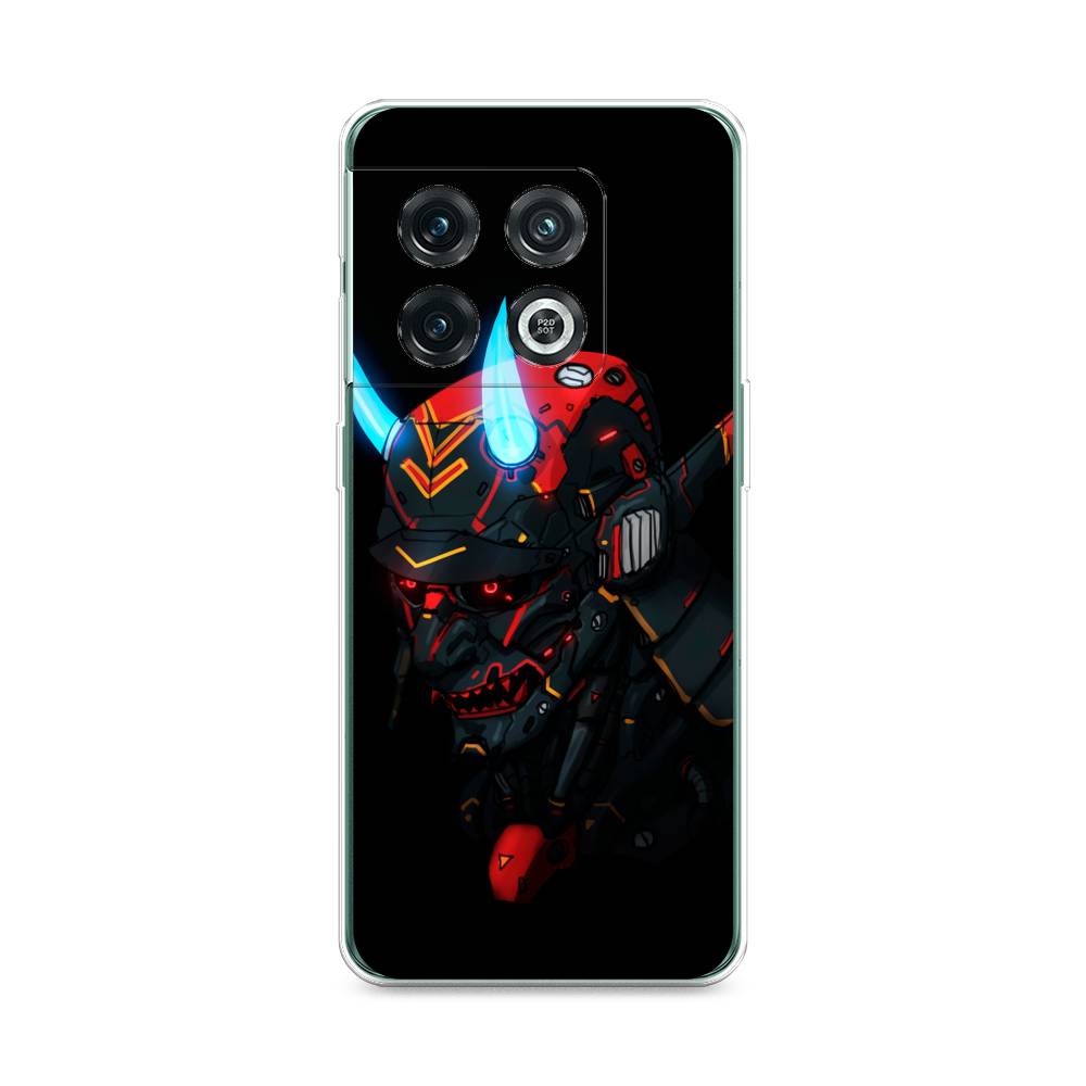 

Чехол Awog на OnePlus 10 Pro / ВанПлас 10 Pro "Неоновый самурай", Черный;красный;голубой, 152150-6