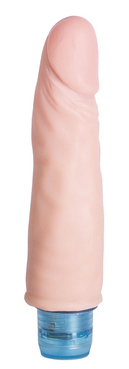 фото Вибромассажер vandersex vibro realistic cock dildo телесный 17,5 см