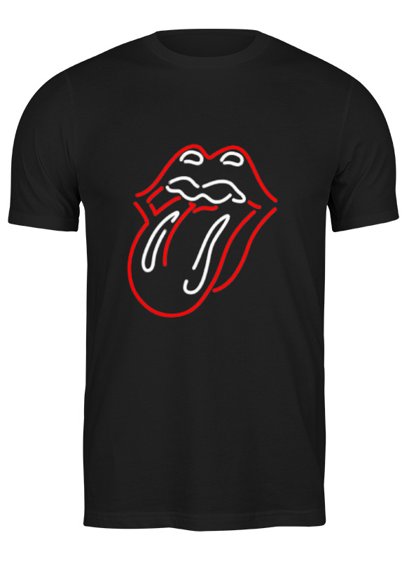 

Футболка мужская Printio The rolling stones черная 3XL, Черный, The rolling stones