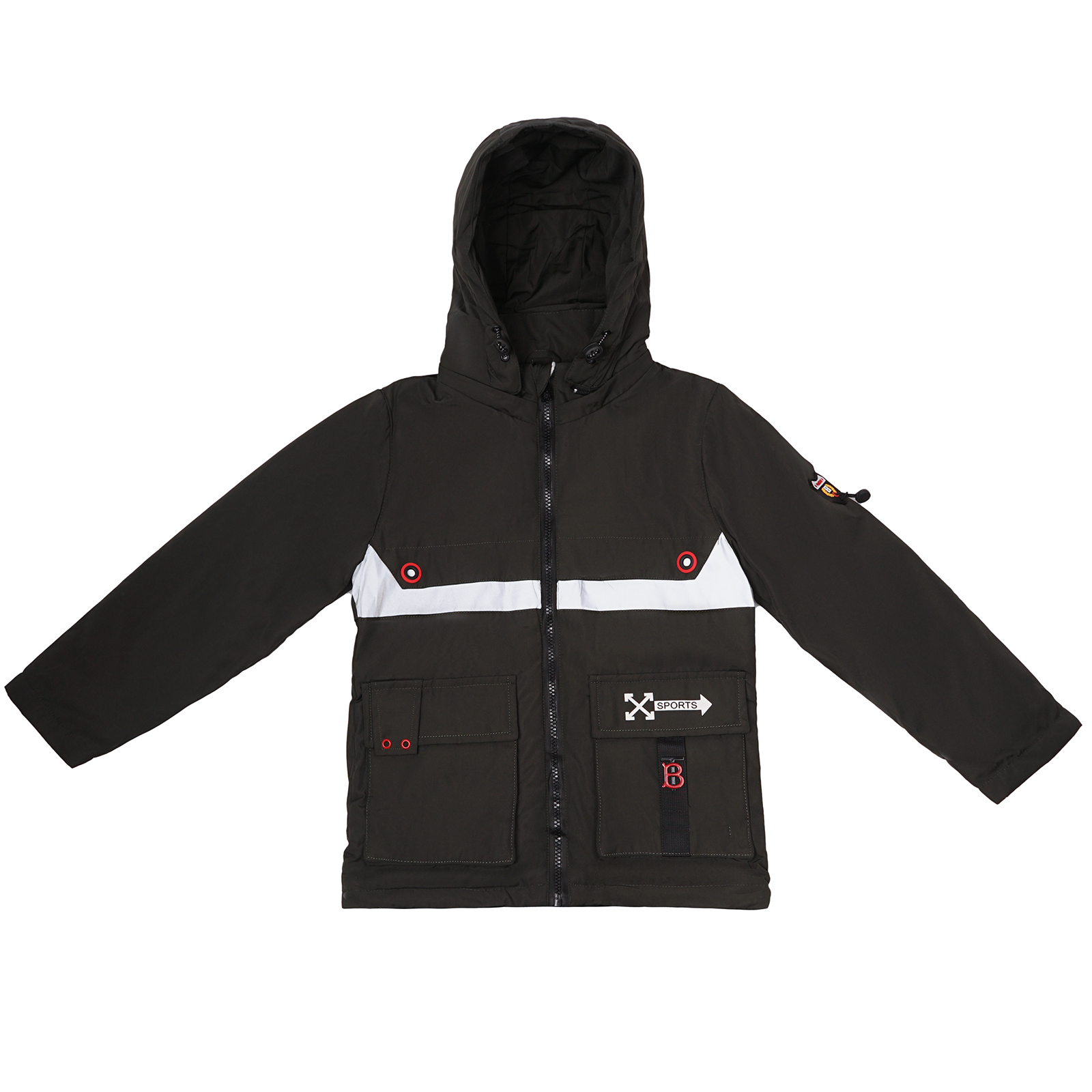 

Куртка детская Zheyulin AW22-17 цв. черный р. 128, AW22-17