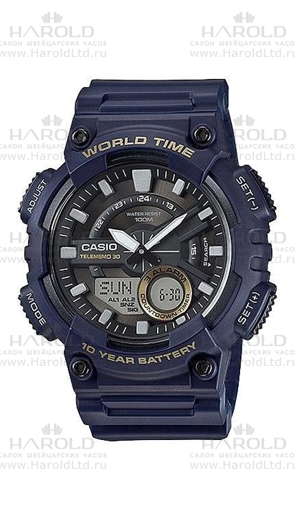 

Наручные часы мужские Casio Ana-Digi AEQ-110W-2A, Ana-Digi AEQ-110W-2A
