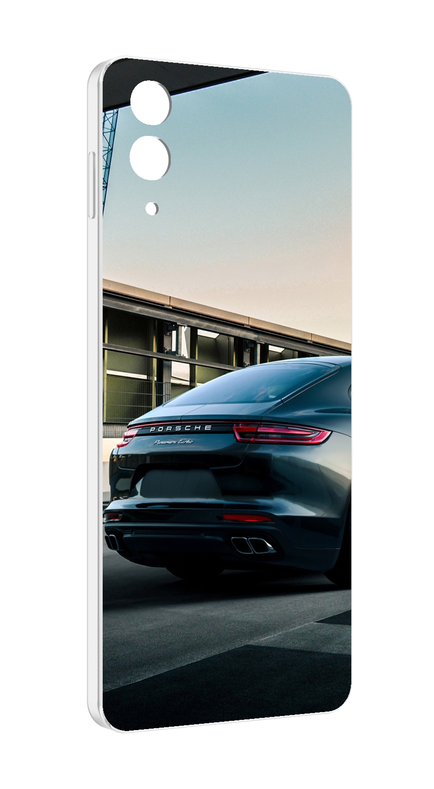 

Чехол MyPads porsche 4 для Samsung Galaxy Z Flip 4 (SM-F721), Прозрачный, Tocco