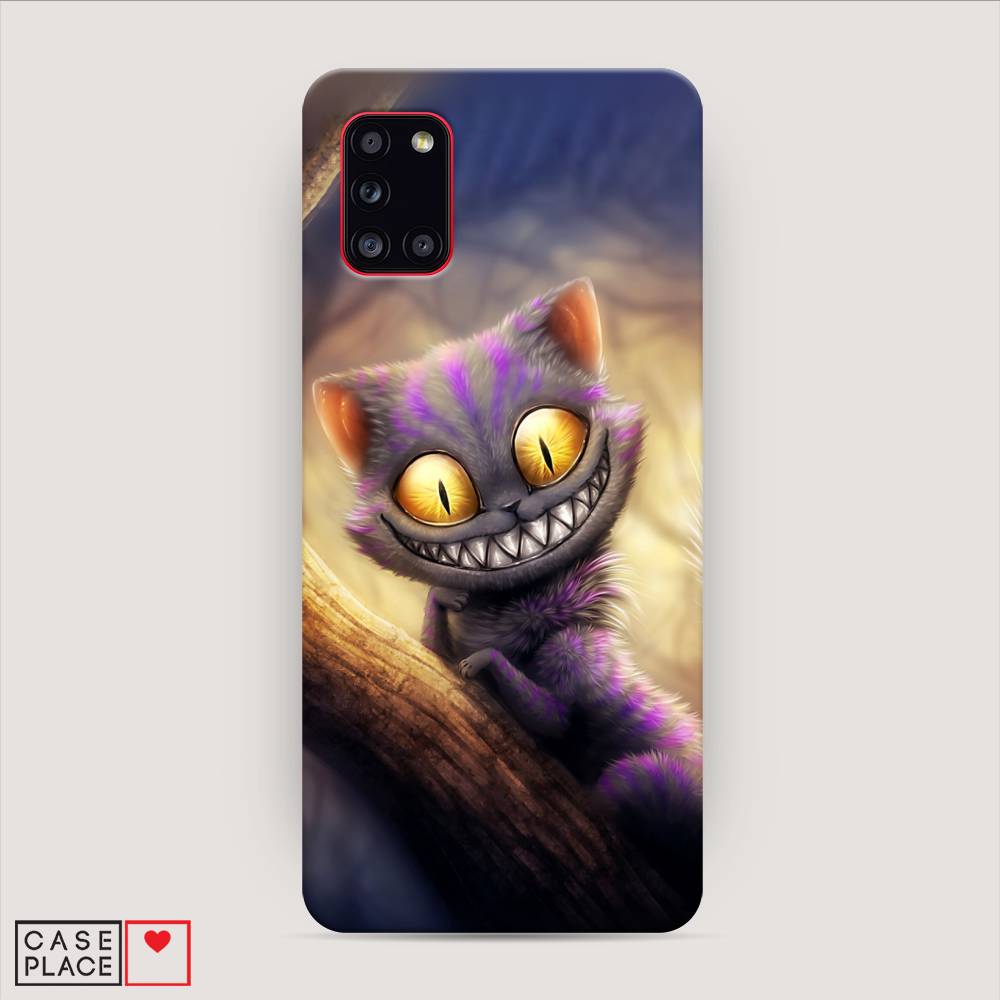 фото Пластиковый чехол "cheshire cat" на samsung galaxy a31 awog