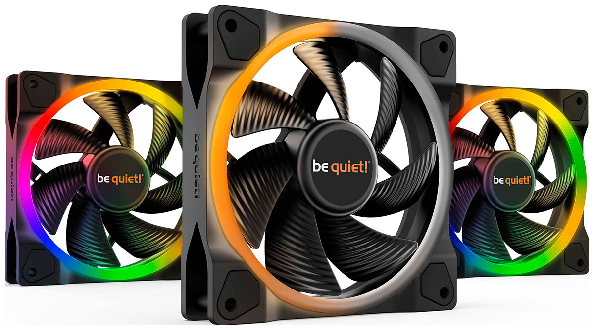 

Корпусной вентилятор be quiet! Light Wings PWM High-speed 3x140mm (BL079), Light Wings PWM High-speed 3x140mm (BL079)