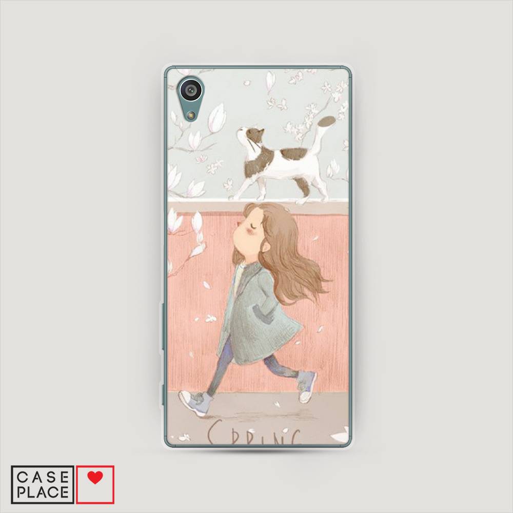 

Чехол Awog на Sony Xperia Z5 "Девочка-весна", Разноцветный, 52150-7