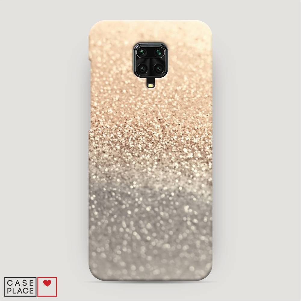 

Пластиковый чехол "Песок золотой рисунок" на Xiaomi Redmi Note 9 Pro