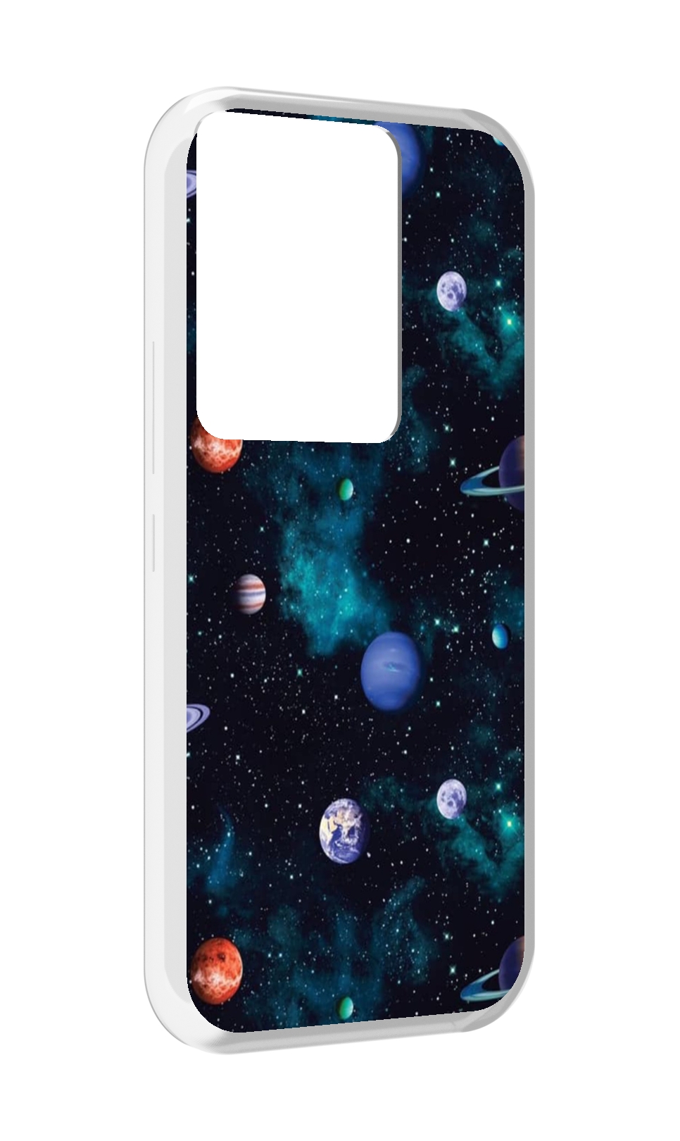 

Чехол MyPads космическое-пространство для Itel Vision 3 Plus / Itel P38 Pro, Прозрачный, Tocco