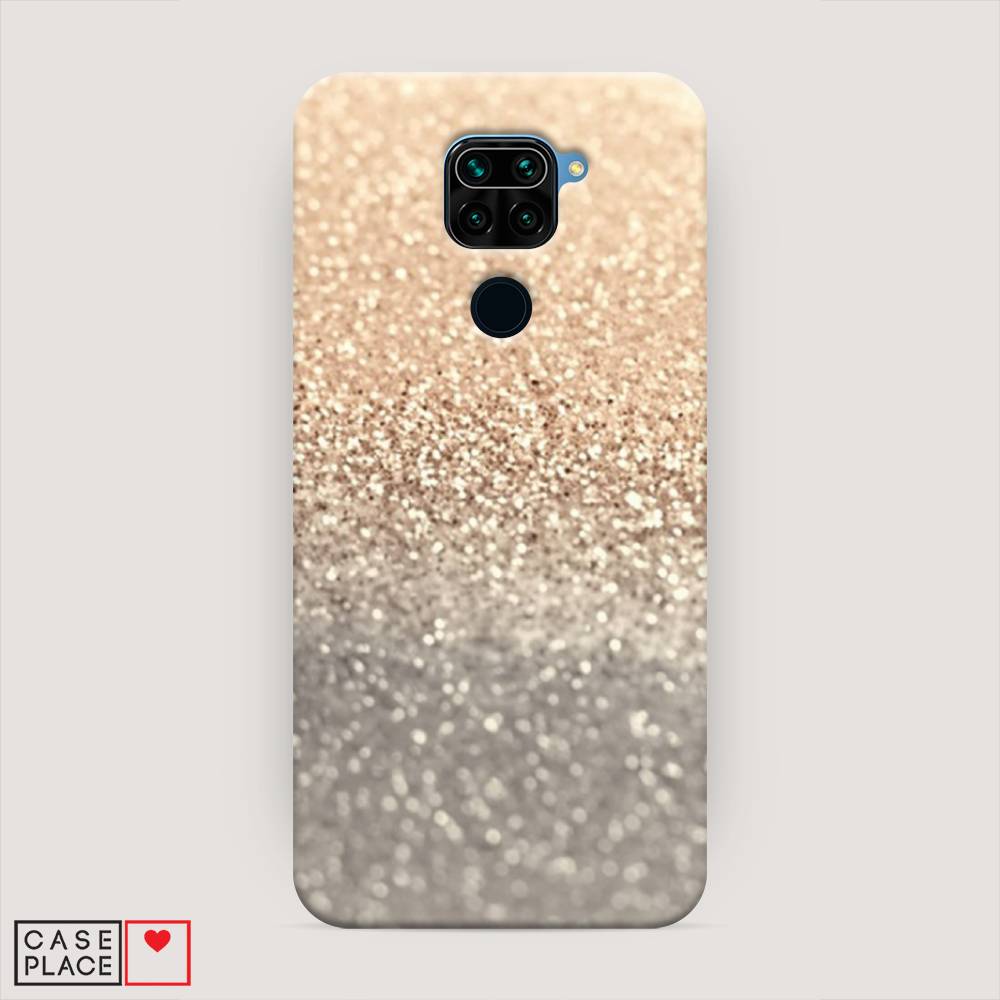 

Пластиковый чехол "Песок золотой рисунок" на Xiaomi Redmi Note 9