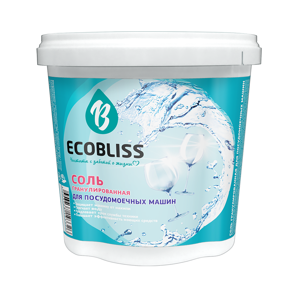 Соль для посудомоечной машины Ecobliss 1 кг
